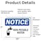 Signmission Non-Potable Water, 10 in W x Rectangle, Vinyl Decal OS-2PACK-NS-D-710-L-16244 - alternate 3